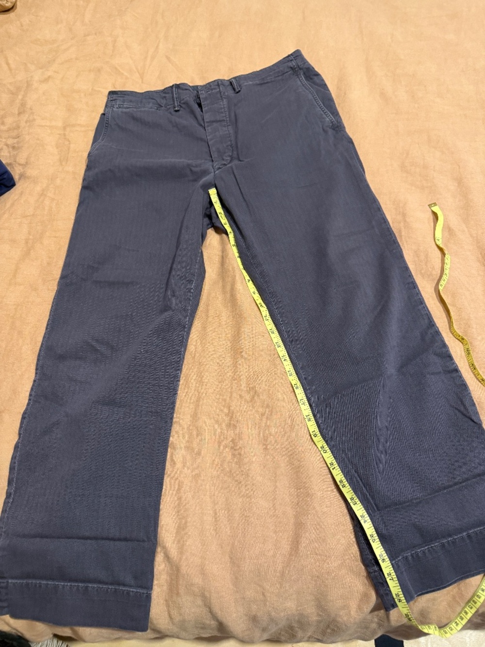 RRL HBT Field Chino, Faded Black, 32x30